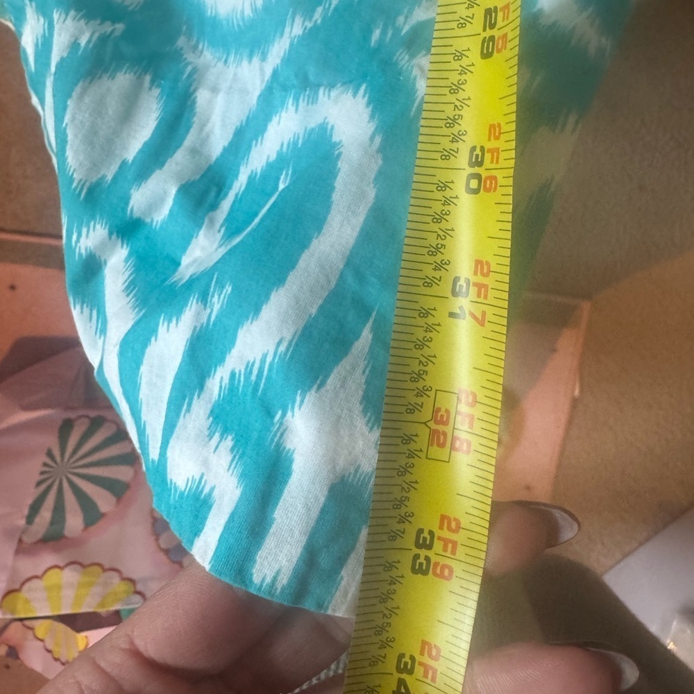 Gretchen Scott Everywhere Dress Arabesque Sky Blue Turquoise Sheath XS - Picture 14 of 14